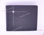 Mont Blanc Black Leather Gift Wallet / Montblanc Replica Wallet